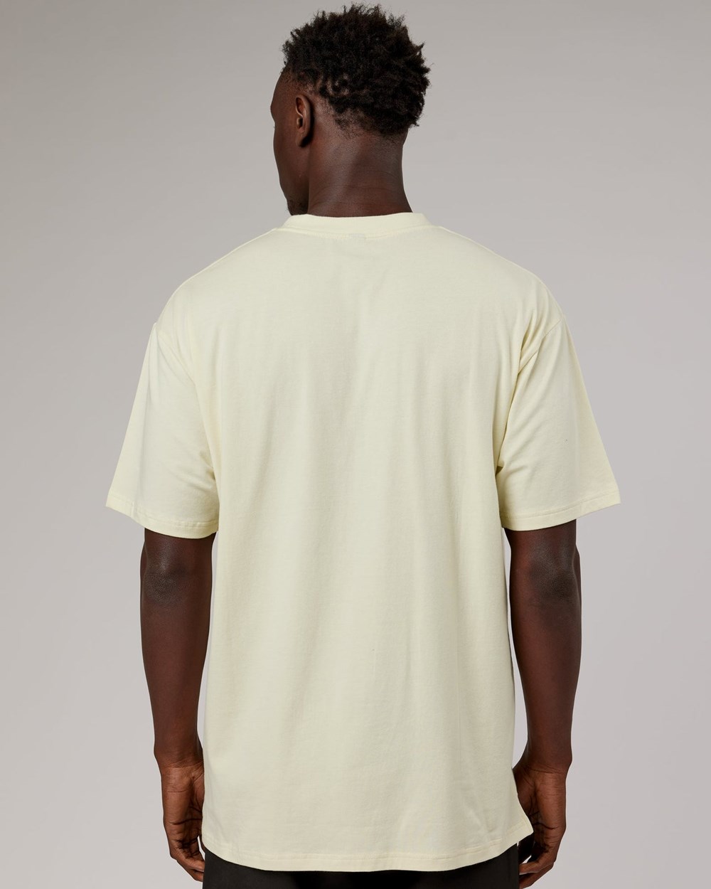 Almond Milk LSKD Upright FLXCotton Tee Oversize | GO8912340