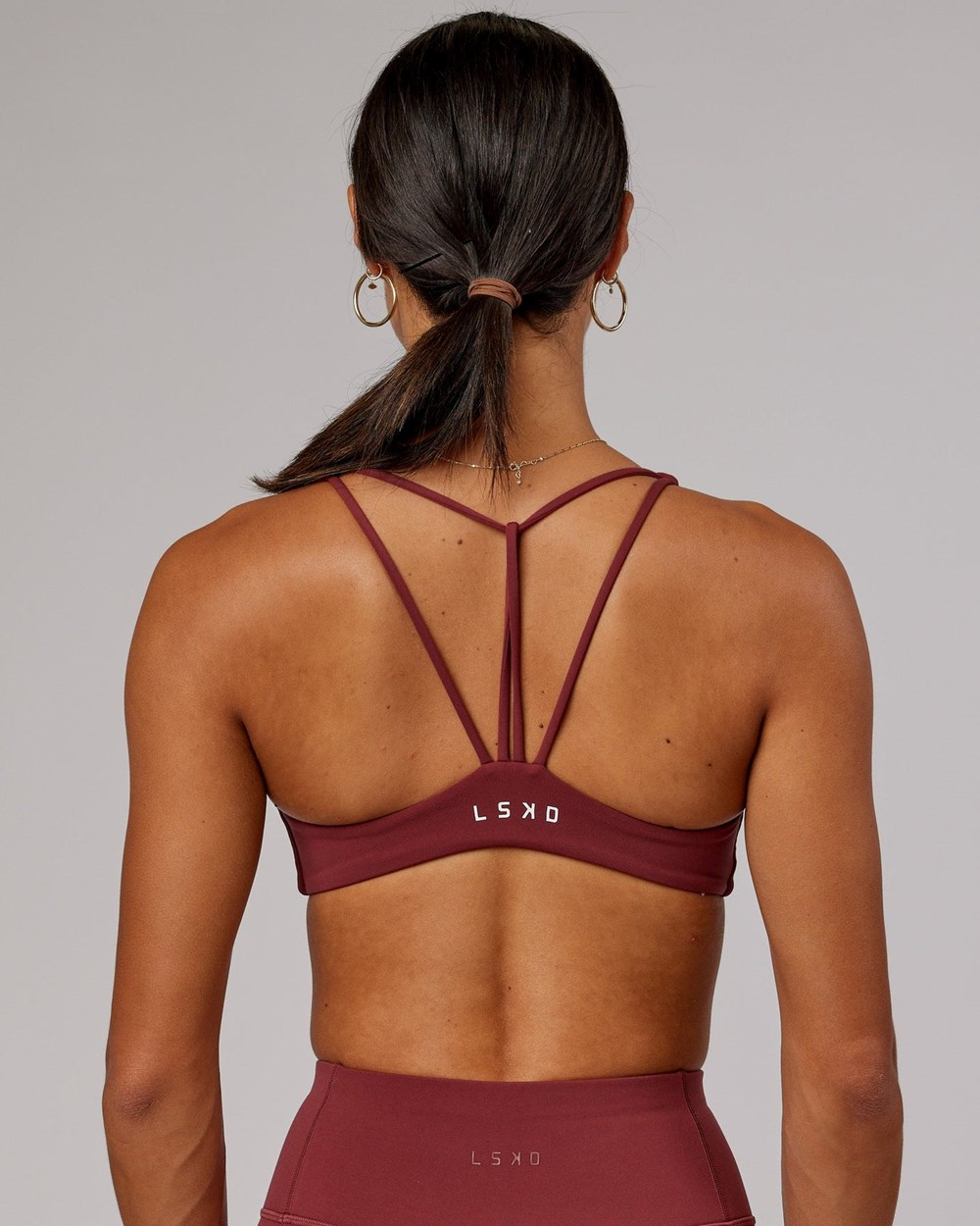 Apple Berry LSKD Agile Bra | XR7398654