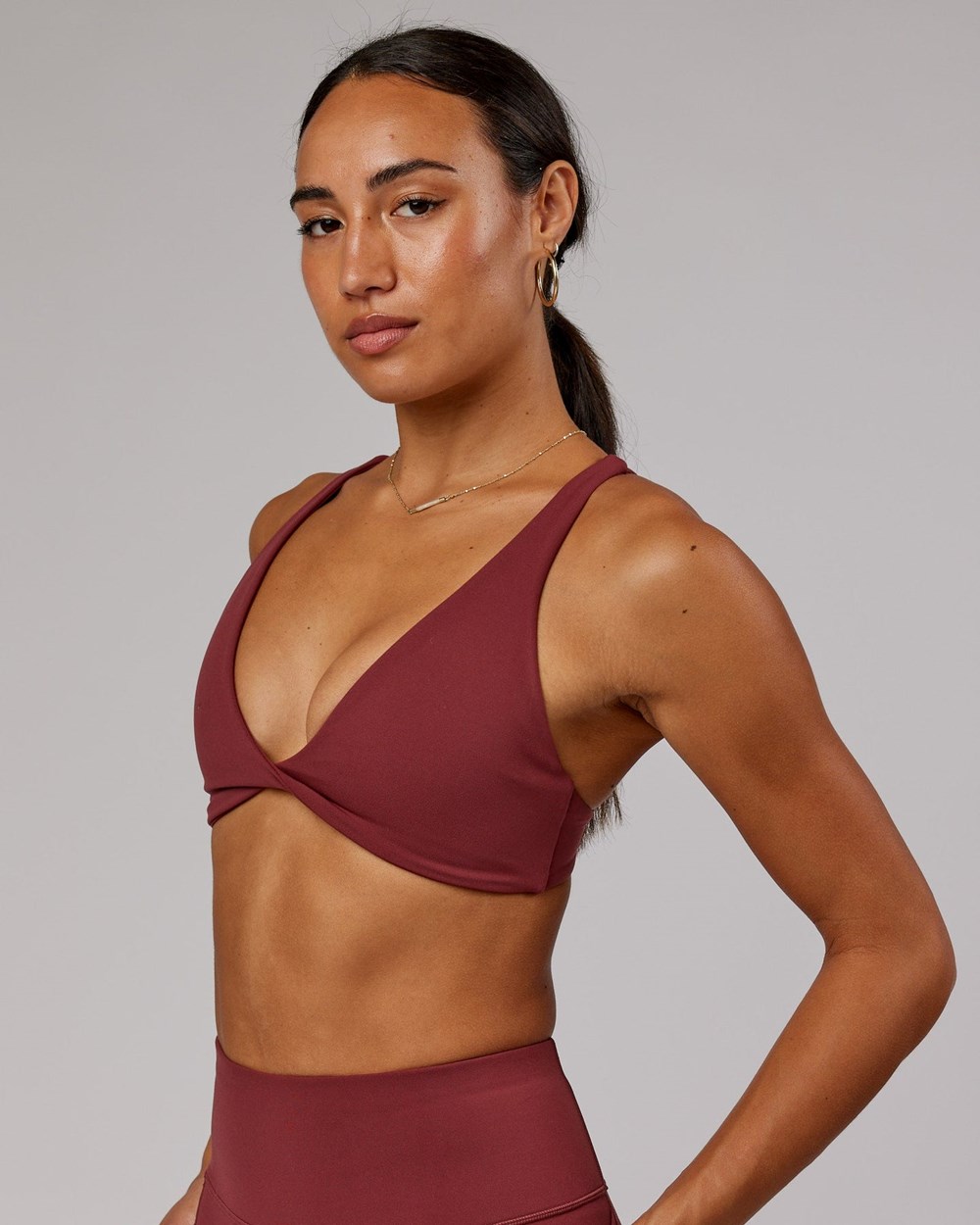 Apple Berry LSKD Agile Bra | XR7398654