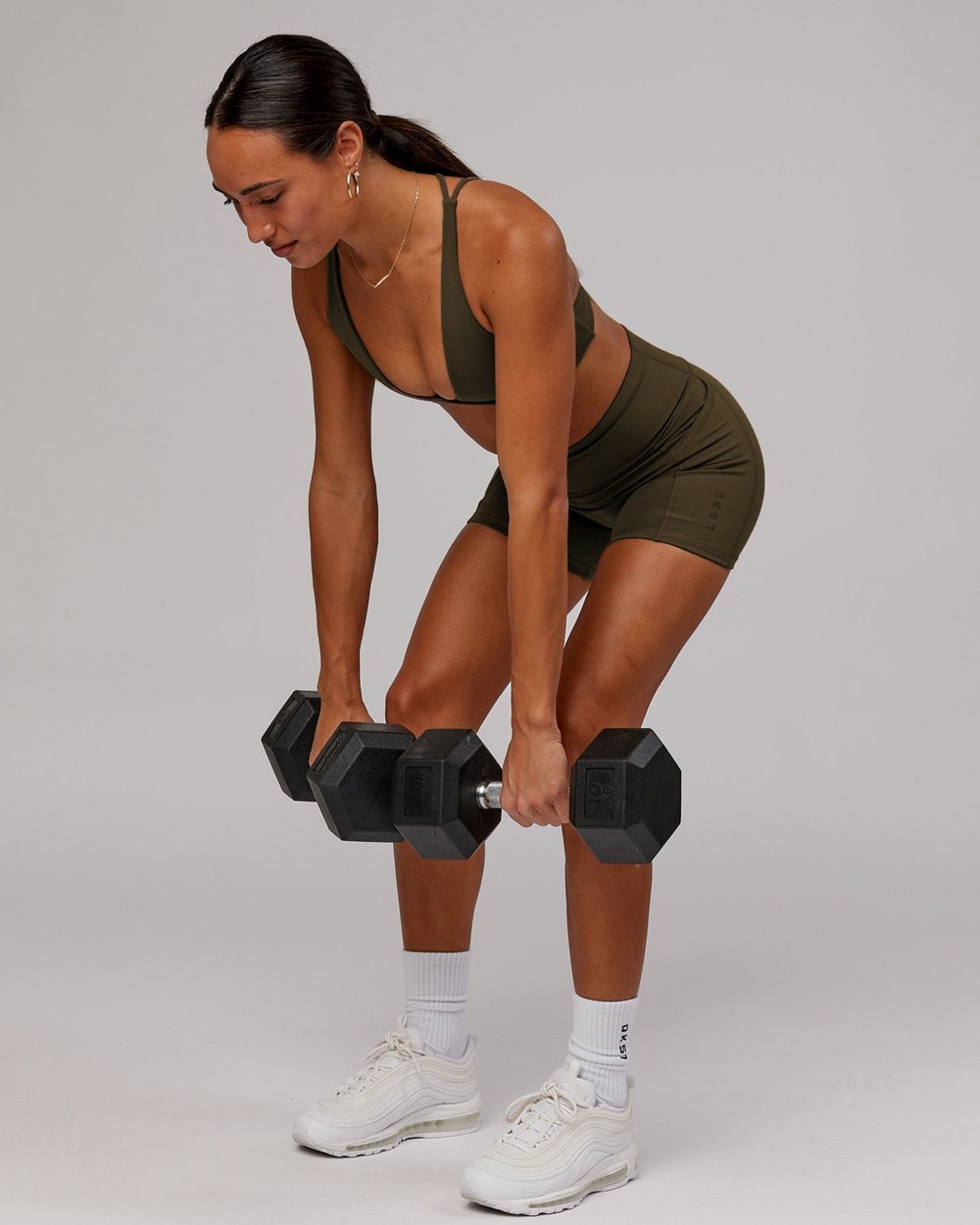 Army Green LSKD Agile Bra | YN5087264