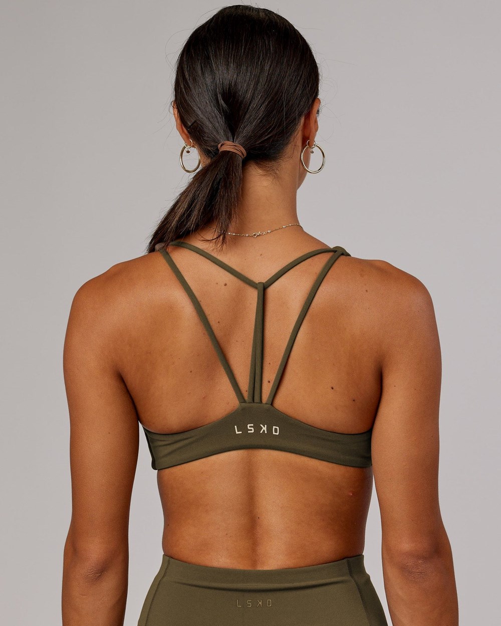 Army Green LSKD Agile Bra | YN5087264