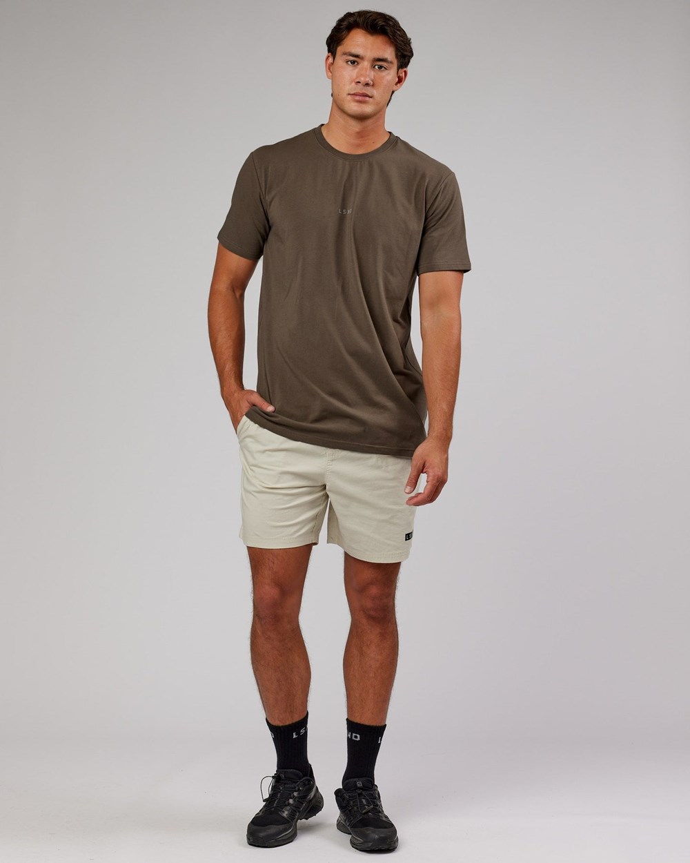 Army Green LSKD Base FLXCotton Tee | JG7185094