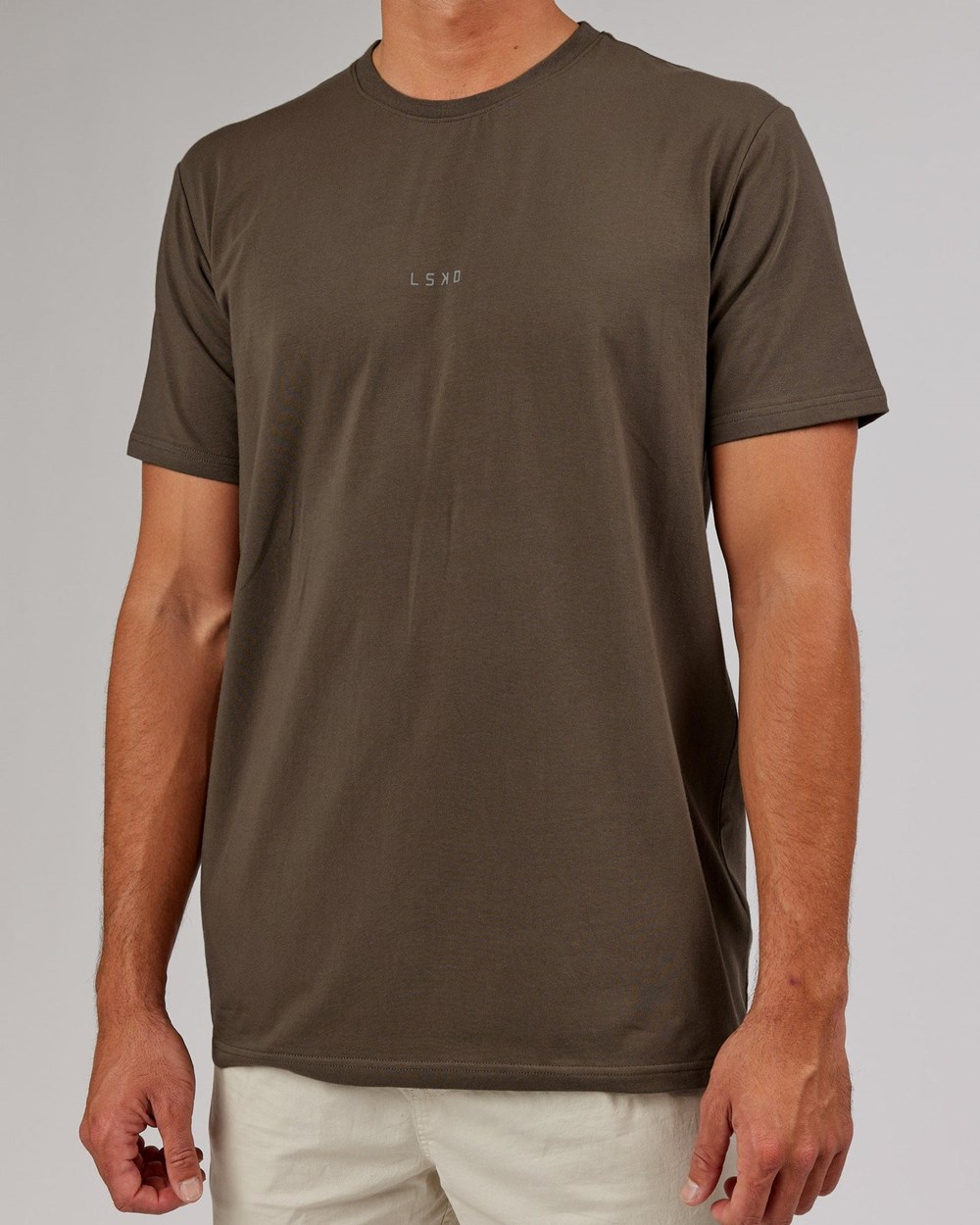 Army Green LSKD Base FLXCotton Tee | JG7185094