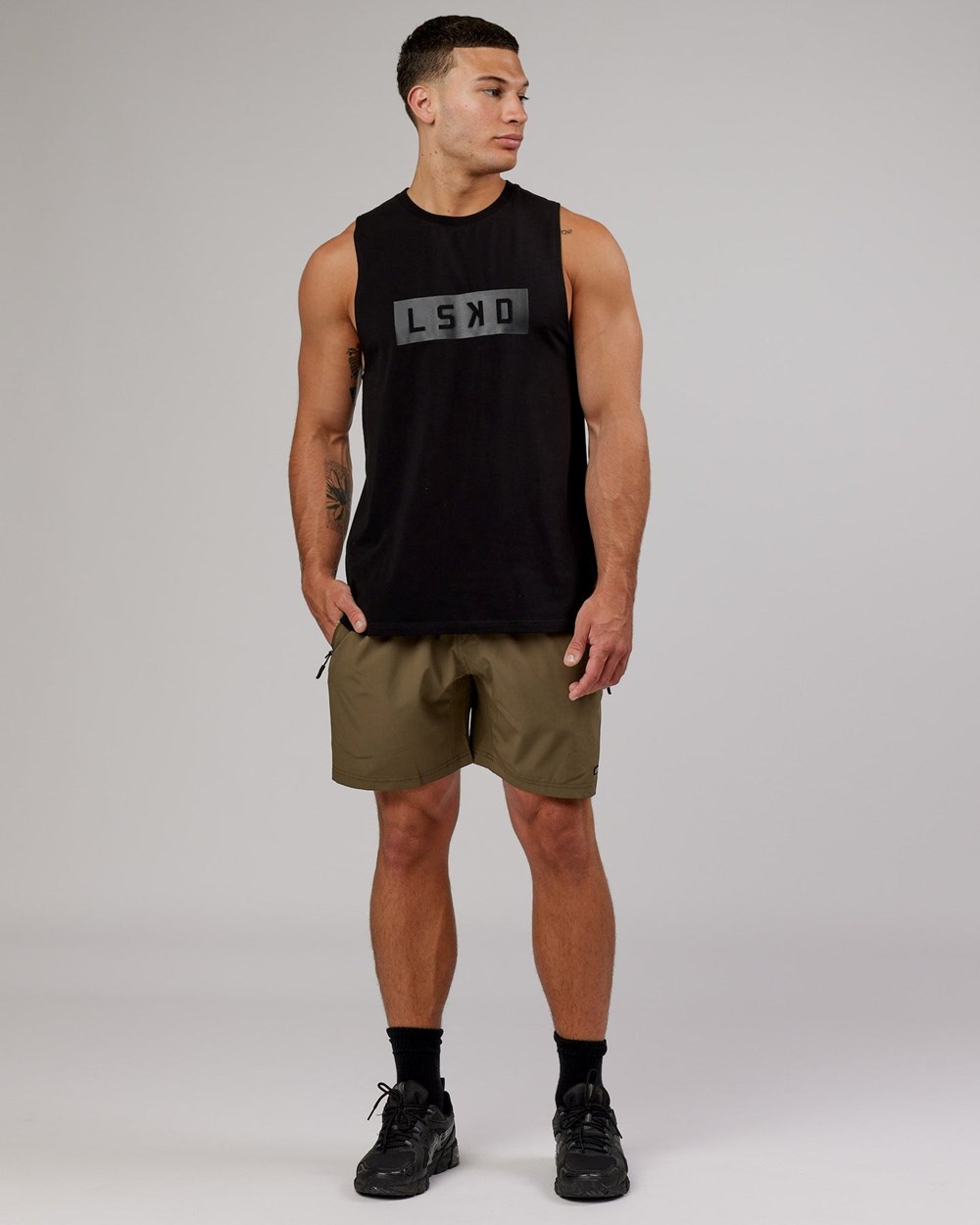 Army Green LSKD Rep 7'' Performance Short | AO2709843