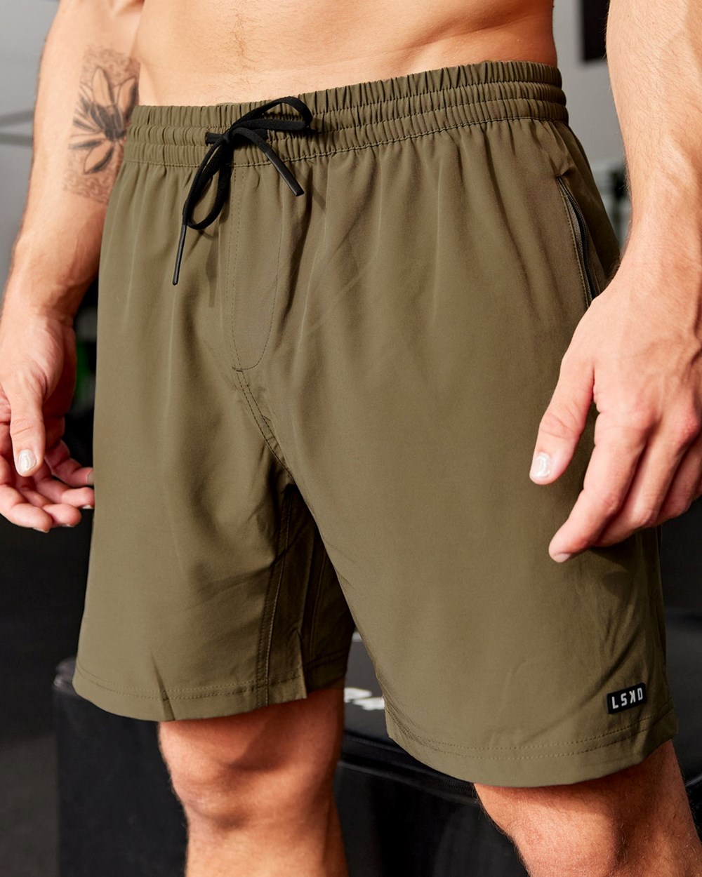 Army Green LSKD Rep 7\'\' Performance Short | AO2709843