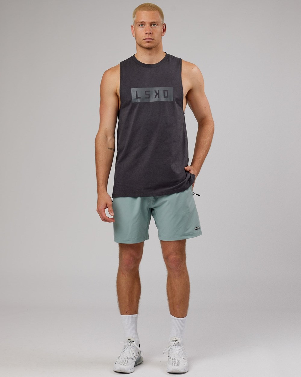 Asphalt LSKD Strength FLXDRY Training Fit Performance Tank | MX3195628