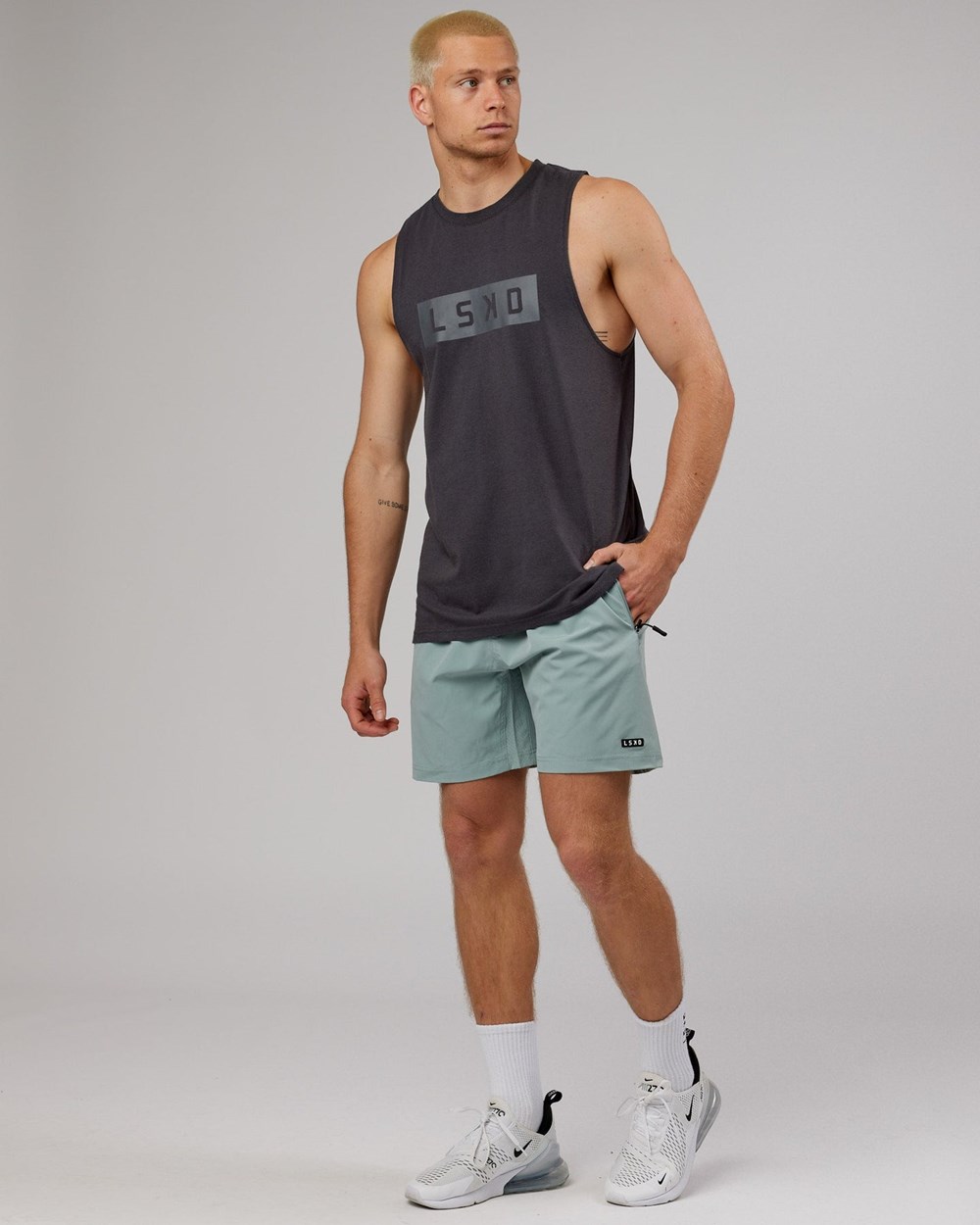 Asphalt LSKD Strength FLXDRY Training Fit Performance Tank | MX3195628