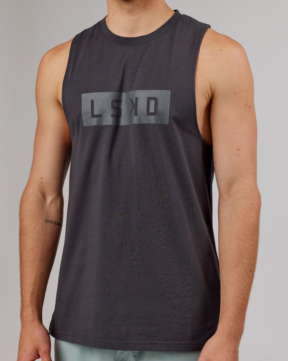 Asphalt LSKD Strength FLXDRY Training Fit Performance Tank | MX3195628