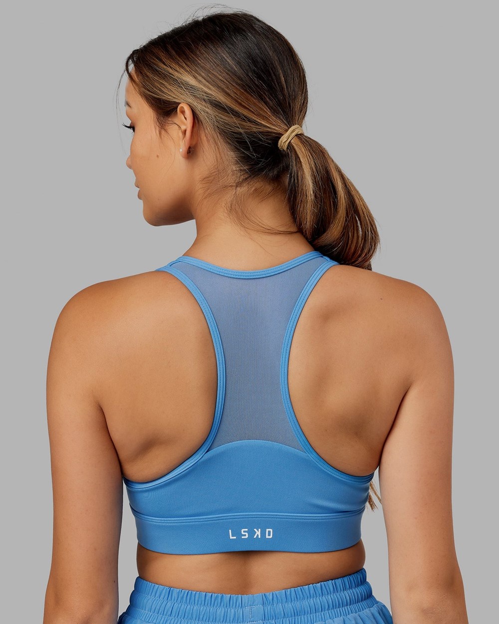 Azure Blue LSKD Sprint Bra | JC9876510