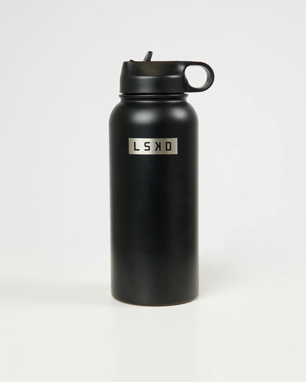 Black / Black LSKD Hydrosphere 32oz Insulated Metal Bottle | ZE9257036