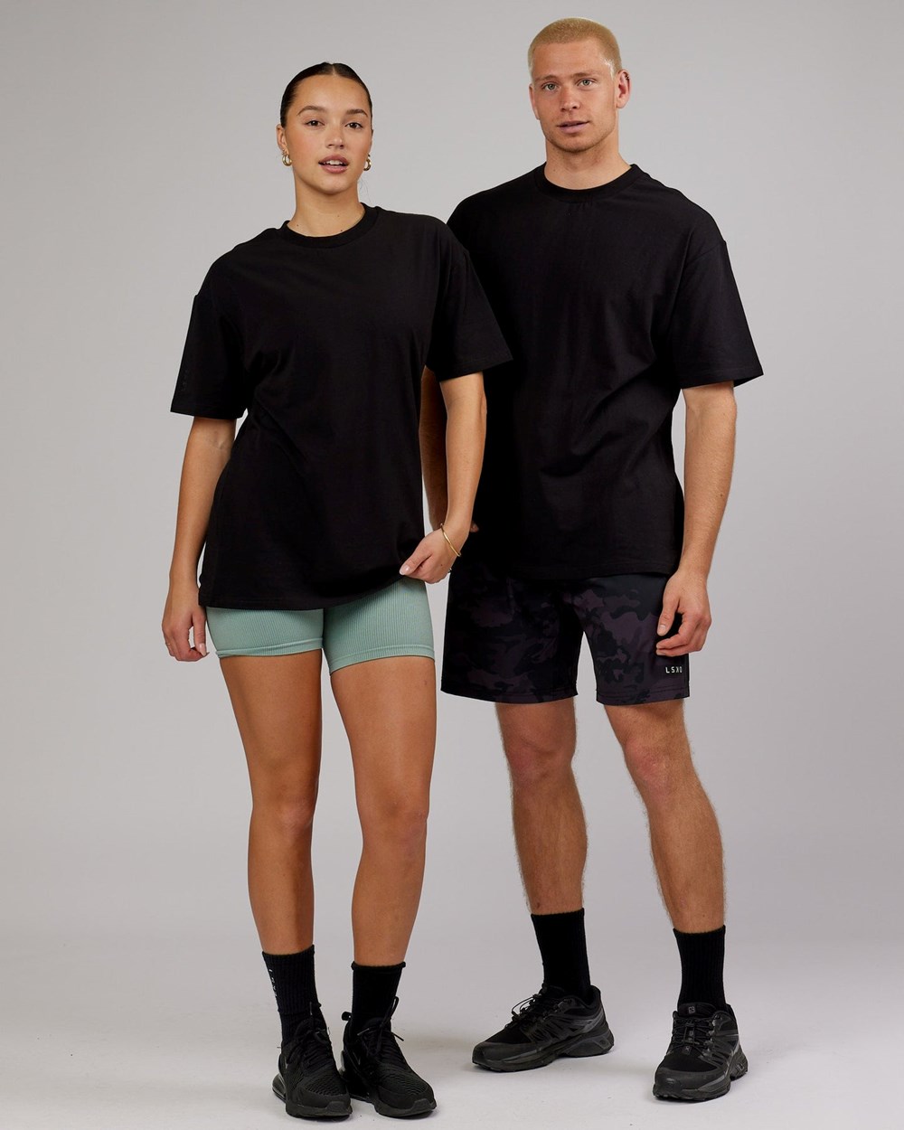 Black / Black LSKD LTRD FLXCotton Tee Oversize | EV3542619