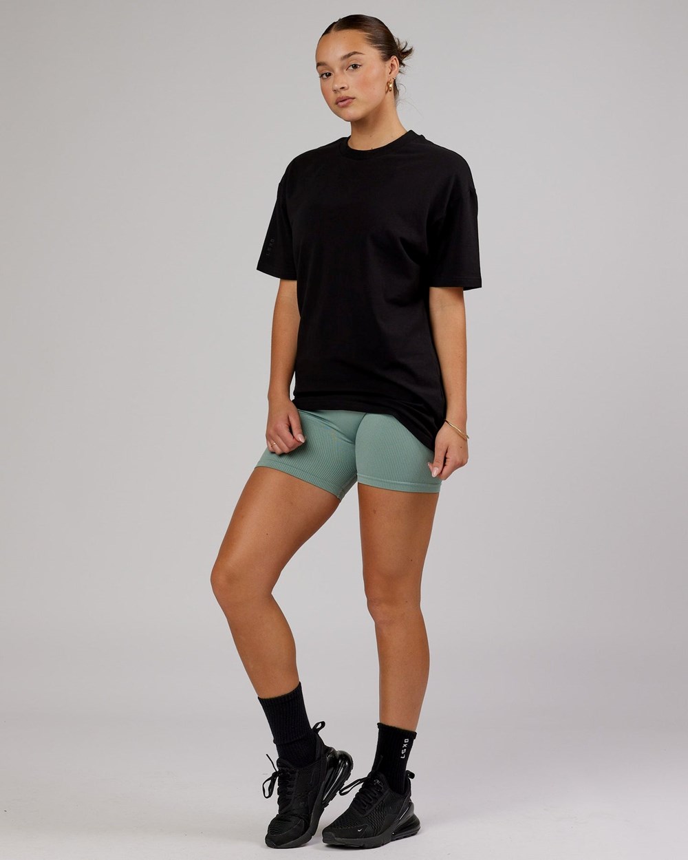 Black / Black LSKD LTRD FLXCotton Tee Oversize | EV3542619