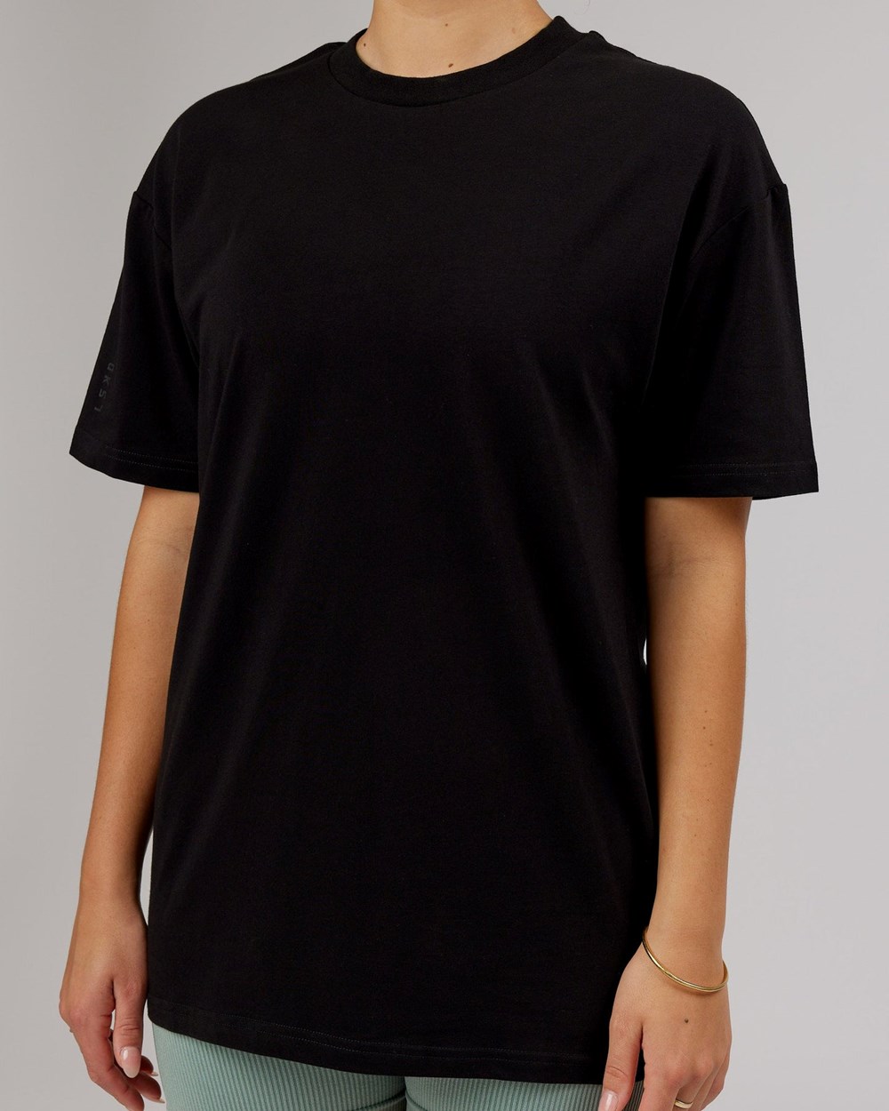 Black / Black LSKD LTRD FLXCotton Tee Oversize | EV3542619