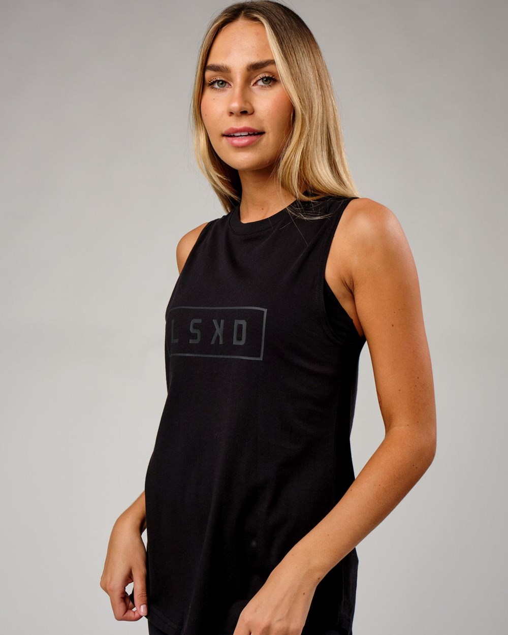 Black / Black LSKD Luna Tank | QI4532671