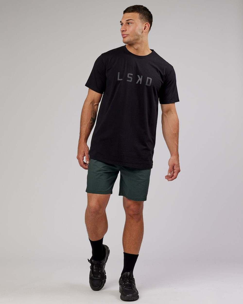 Black / Black LSKD Power FLXDRY Tee | UO7150243