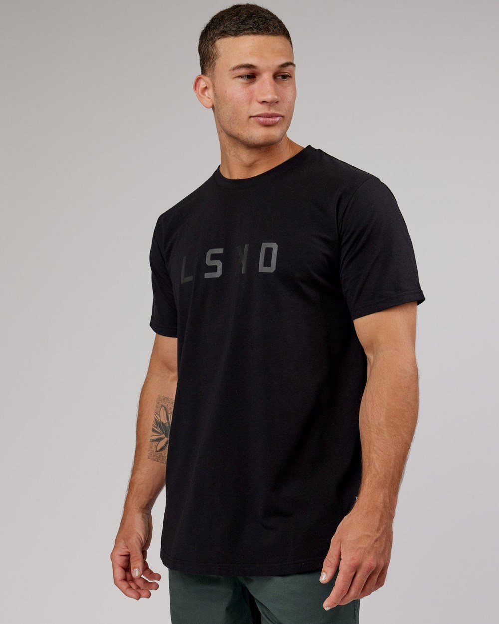 Black / Black LSKD Power FLXDRY Tee | UO7150243