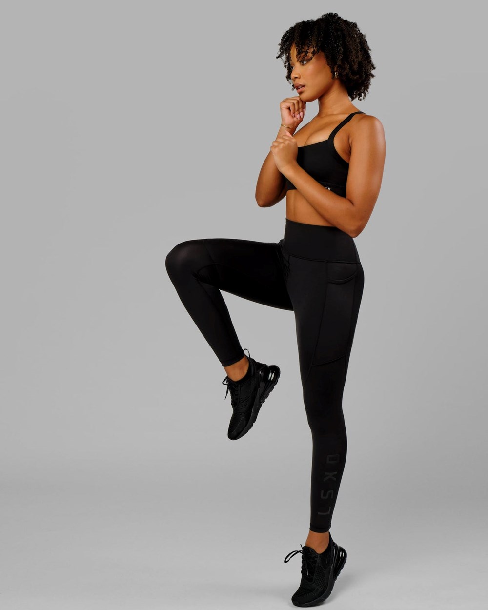 Black / Black LSKD Rep Full Length Legging | UG1820659