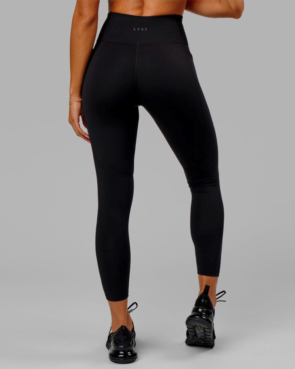 Black / Boysenberry LSKD Rep Full Length Legging | KP5208931