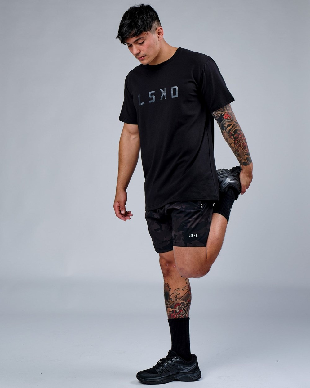 Black Camo LSKD Rep 7'' Performance Short | ES2389547