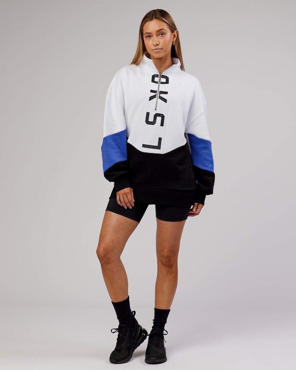 Black / Cobalt LSKD Inversion Sweater Oversize | JQ1807965