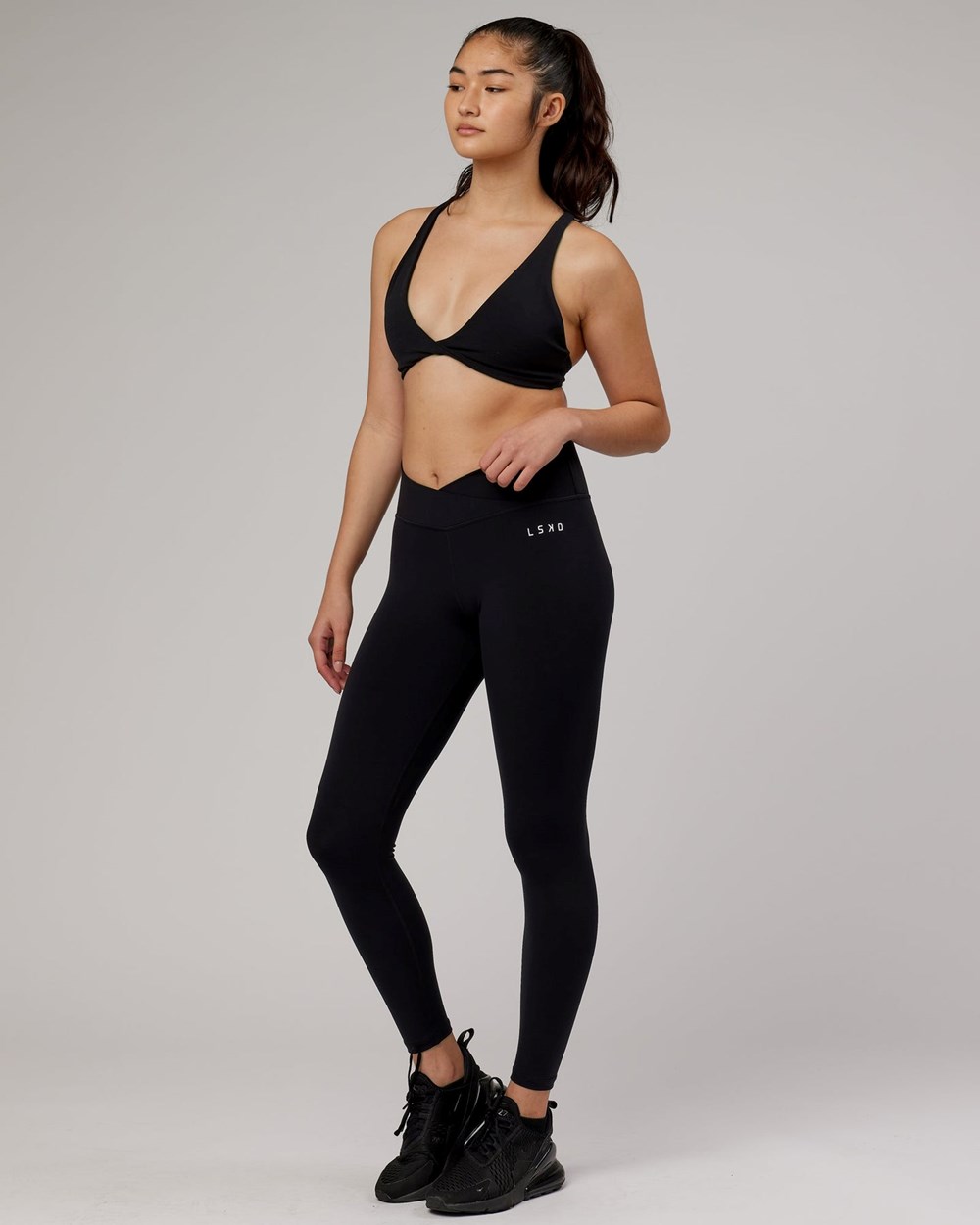 Black LSKD Agile Sports Bra | KZ2189375