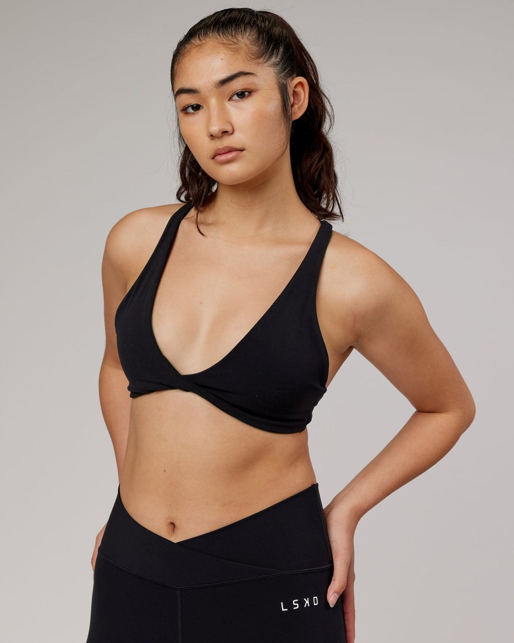 Black LSKD Agile Sports Bra | KZ2189375