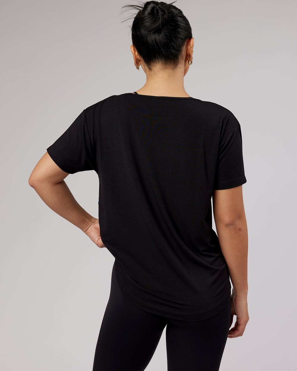 Black LSKD Air Slouch Tee | RZ8602179