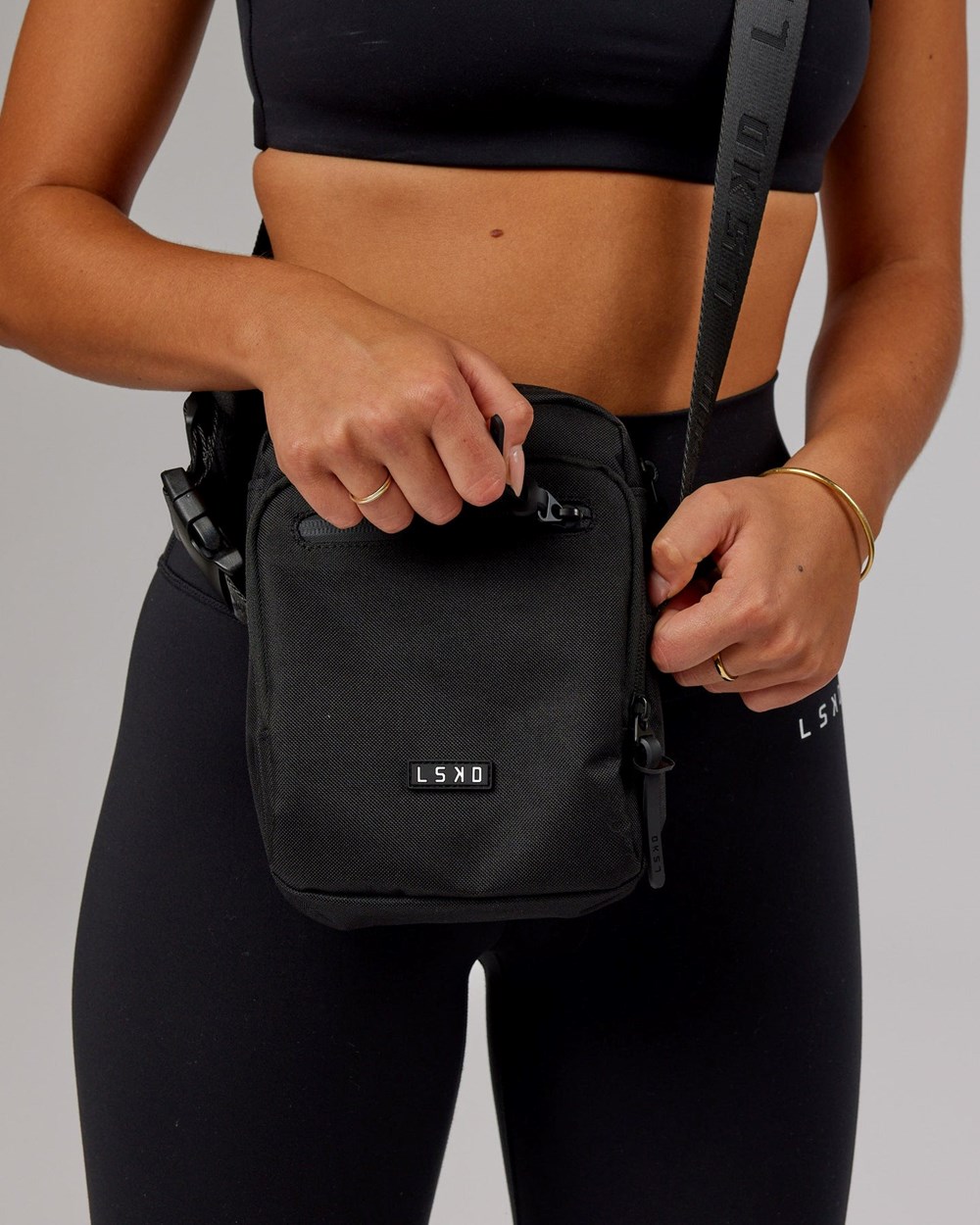 Black LSKD All Day Crossbody Bag | EP3091257