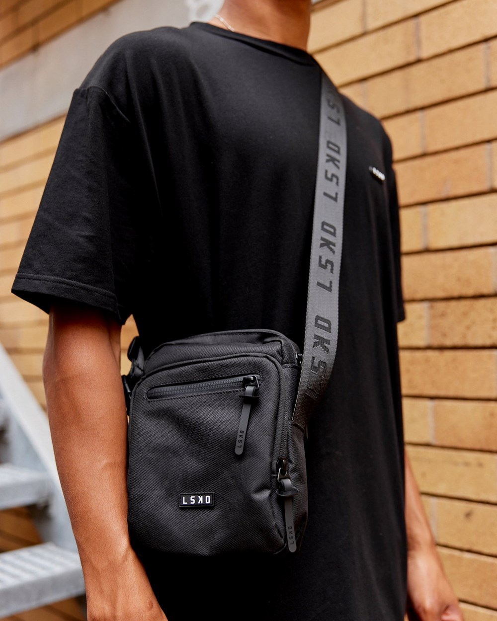 Black LSKD All Day Crossbody Bag | EP3091257