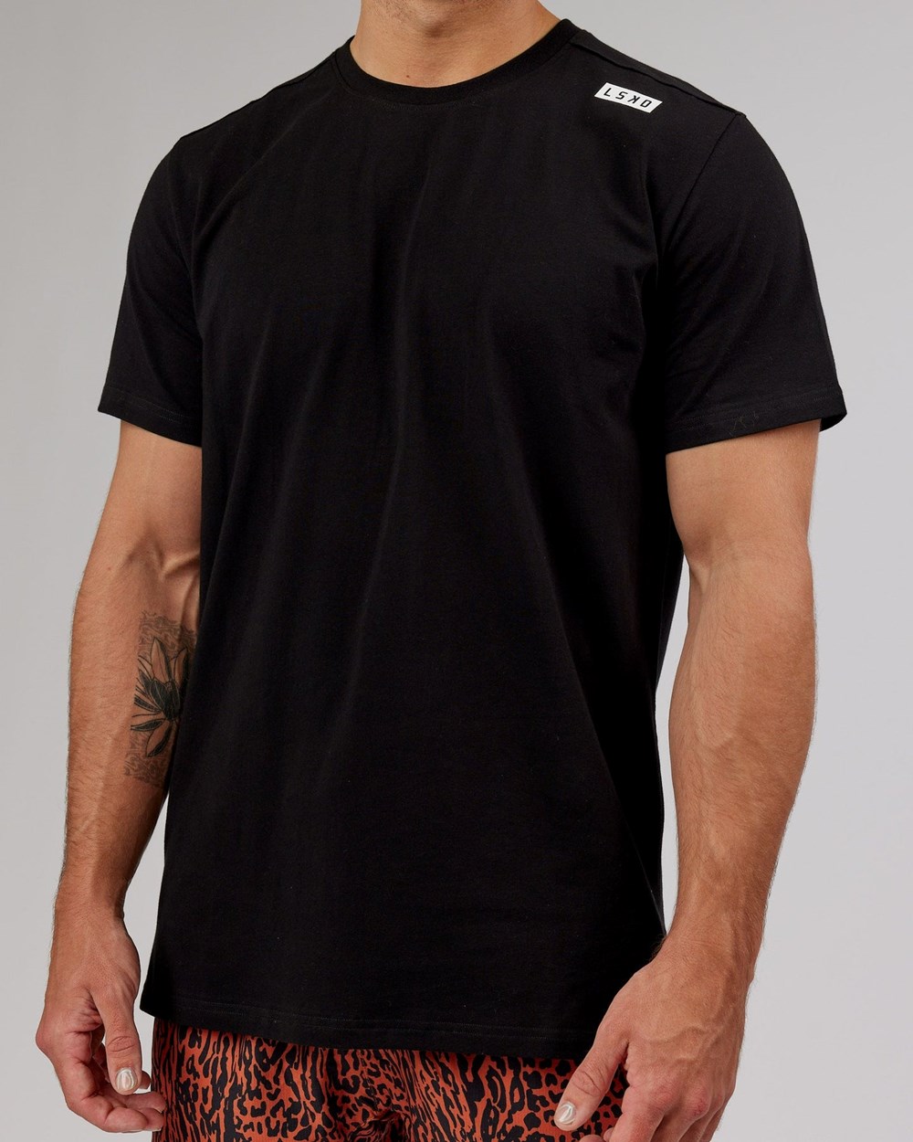 Black LSKD Athlete FLXCotton Tee | JL5371260