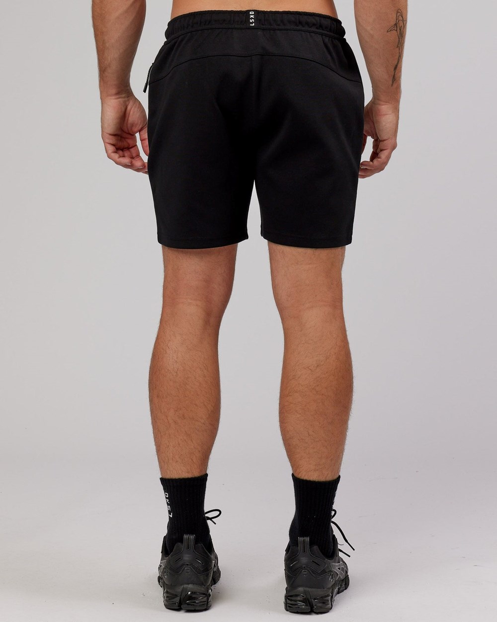 Black LSKD Athlete ForgedFleece Track Short | CS8215903