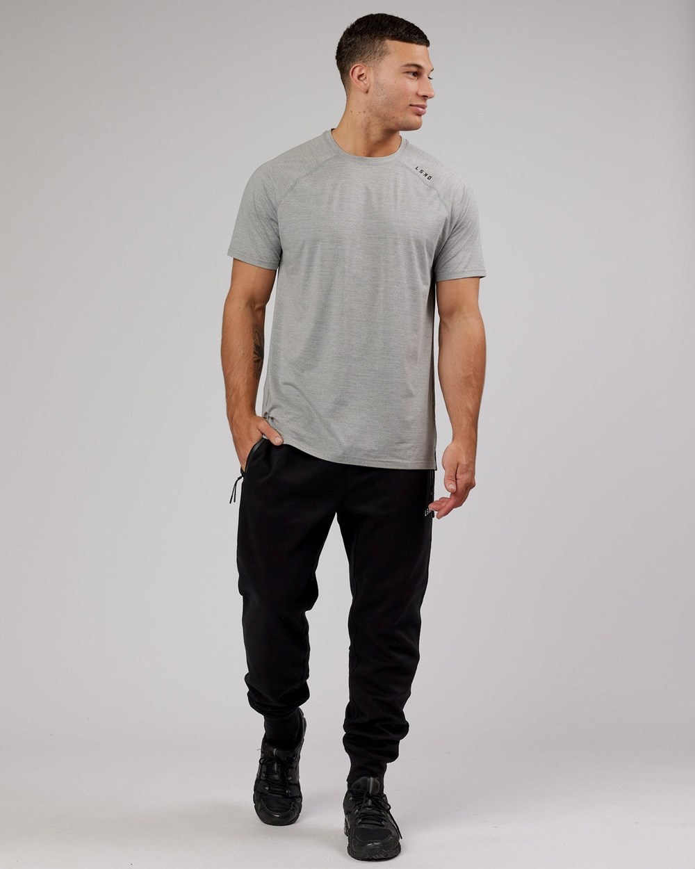 Black LSKD Athlete ForgedFleece Zip Jogger | KV3089716