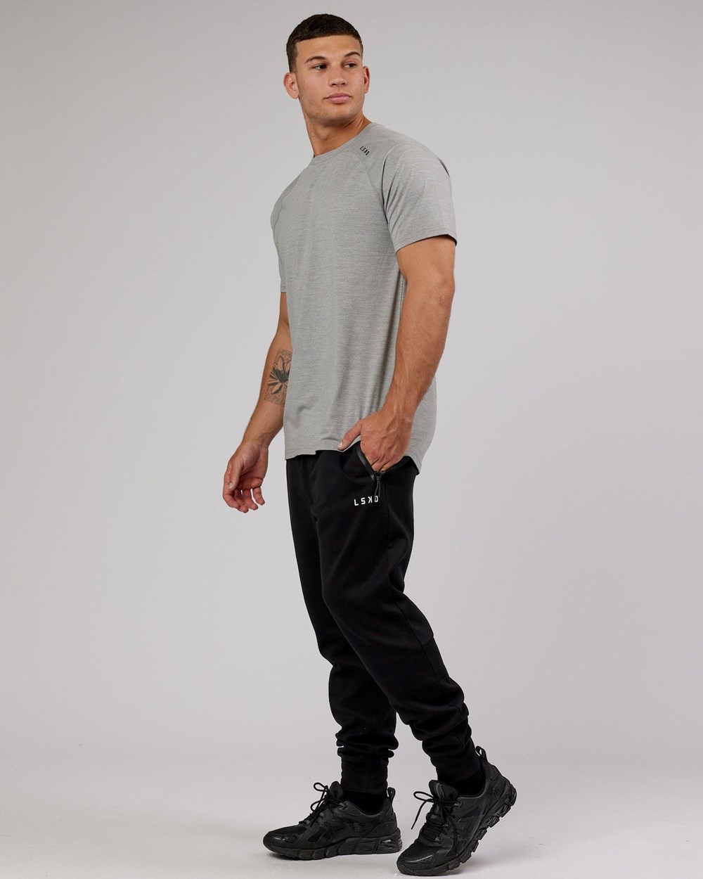 Black LSKD Athlete ForgedFleece Zip Jogger | KV3089716