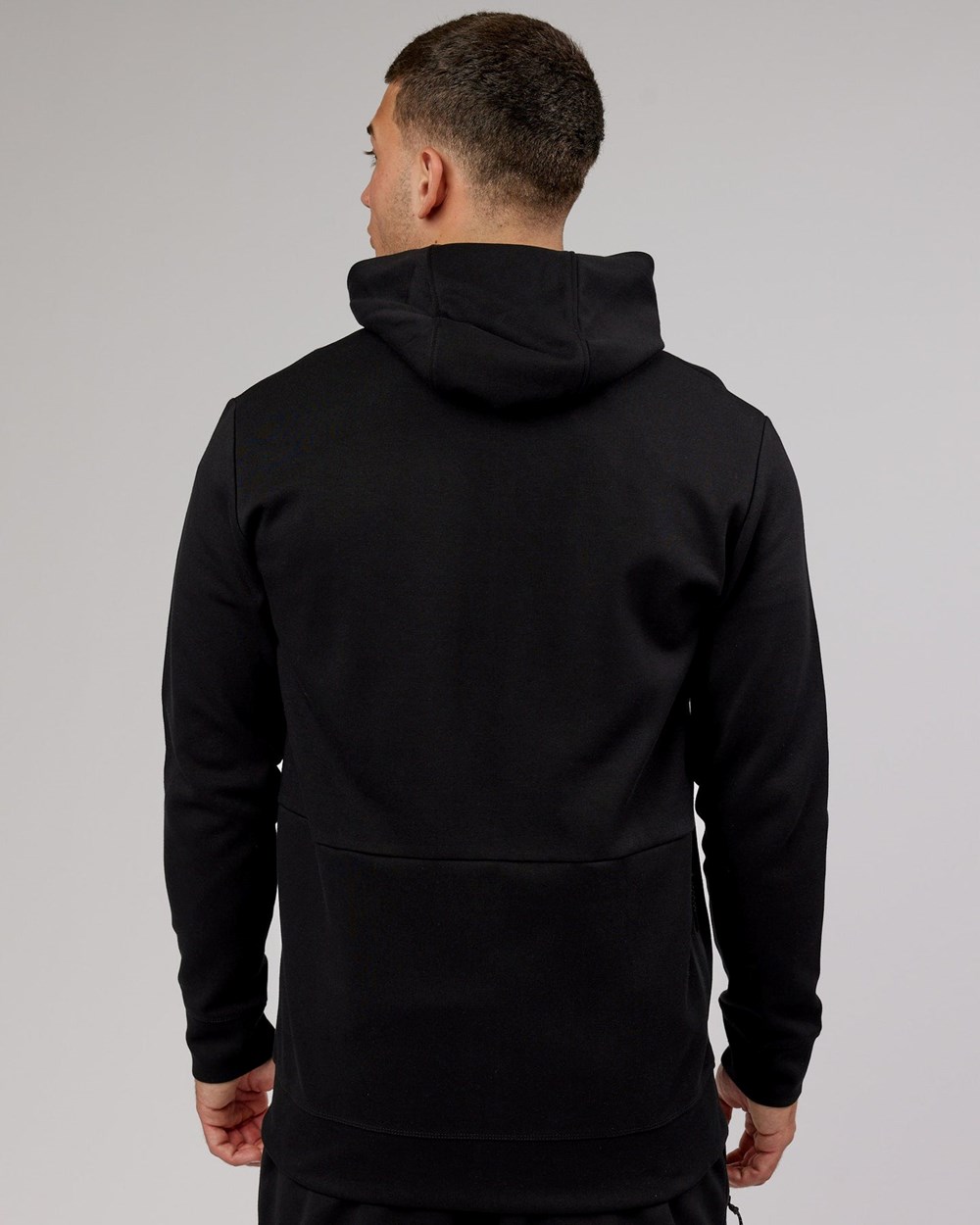 Black LSKD Athlete ForgedFleece Zip Up Hoodie | FZ3491702