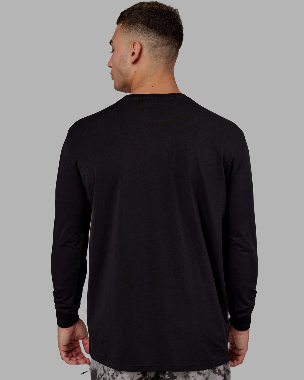 Black LSKD Base FLXCotton LS Tee | TB0268519