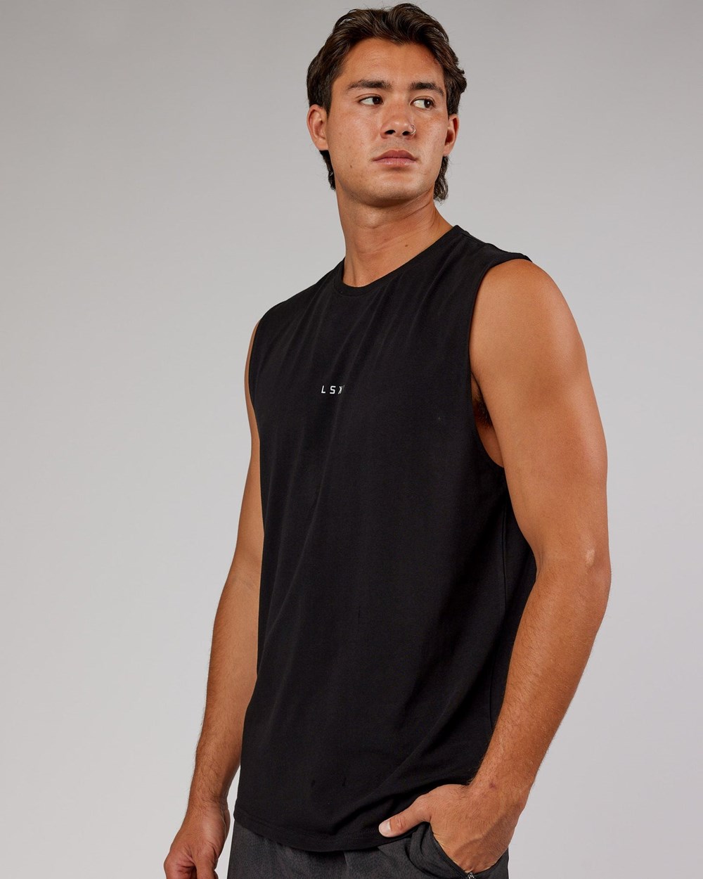 Black LSKD Base FLXCotton Tank | WC8540976