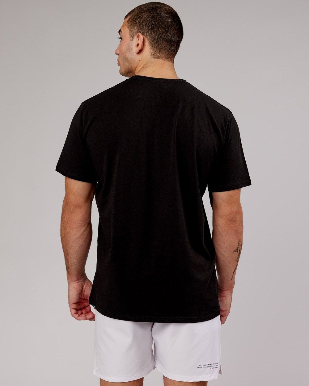 Black LSKD Base FLXCotton Tee | OM8046197