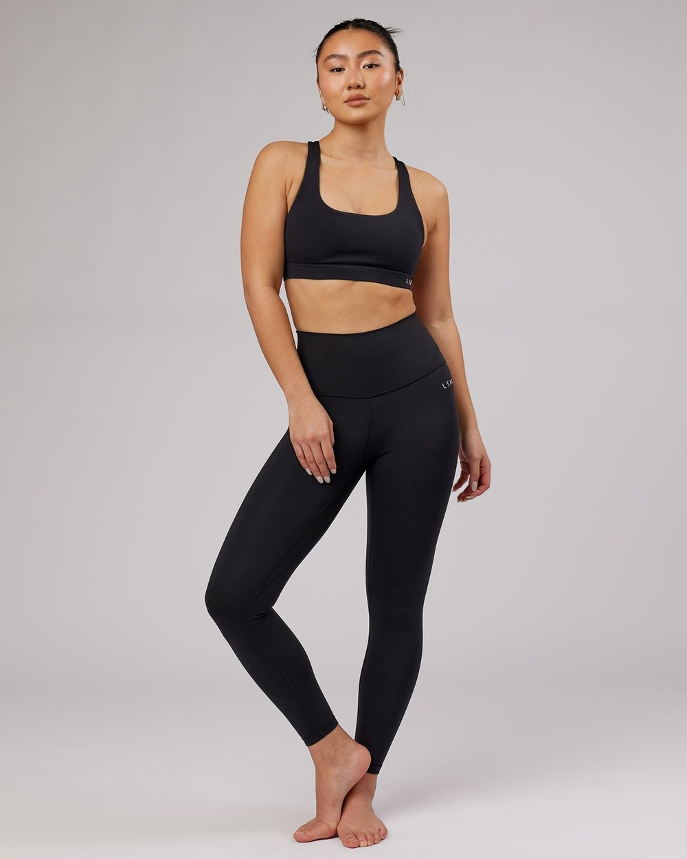 Black LSKD Base Full Length Legging | QS3294687