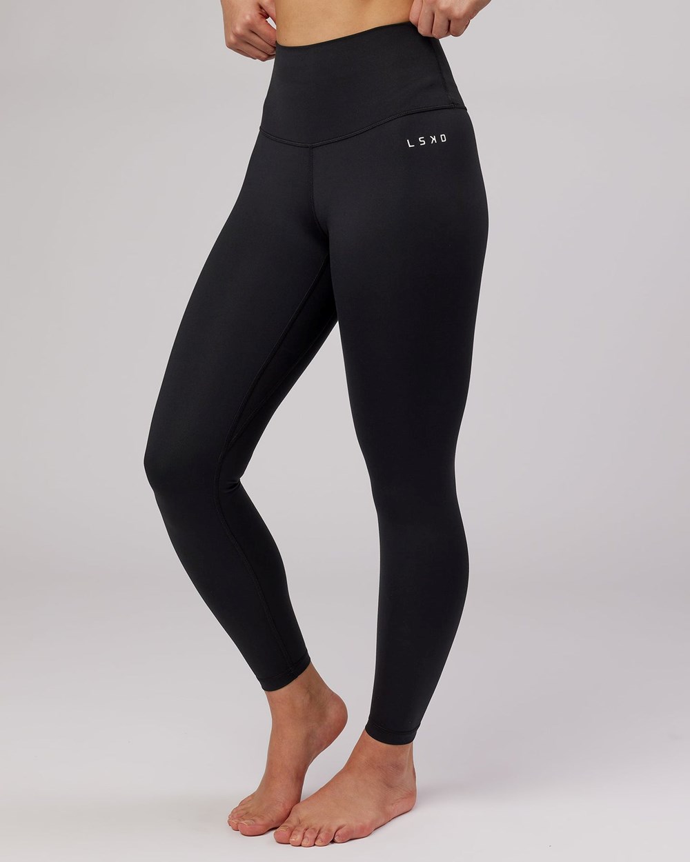 Black LSKD Base Full Length Legging | QS3294687