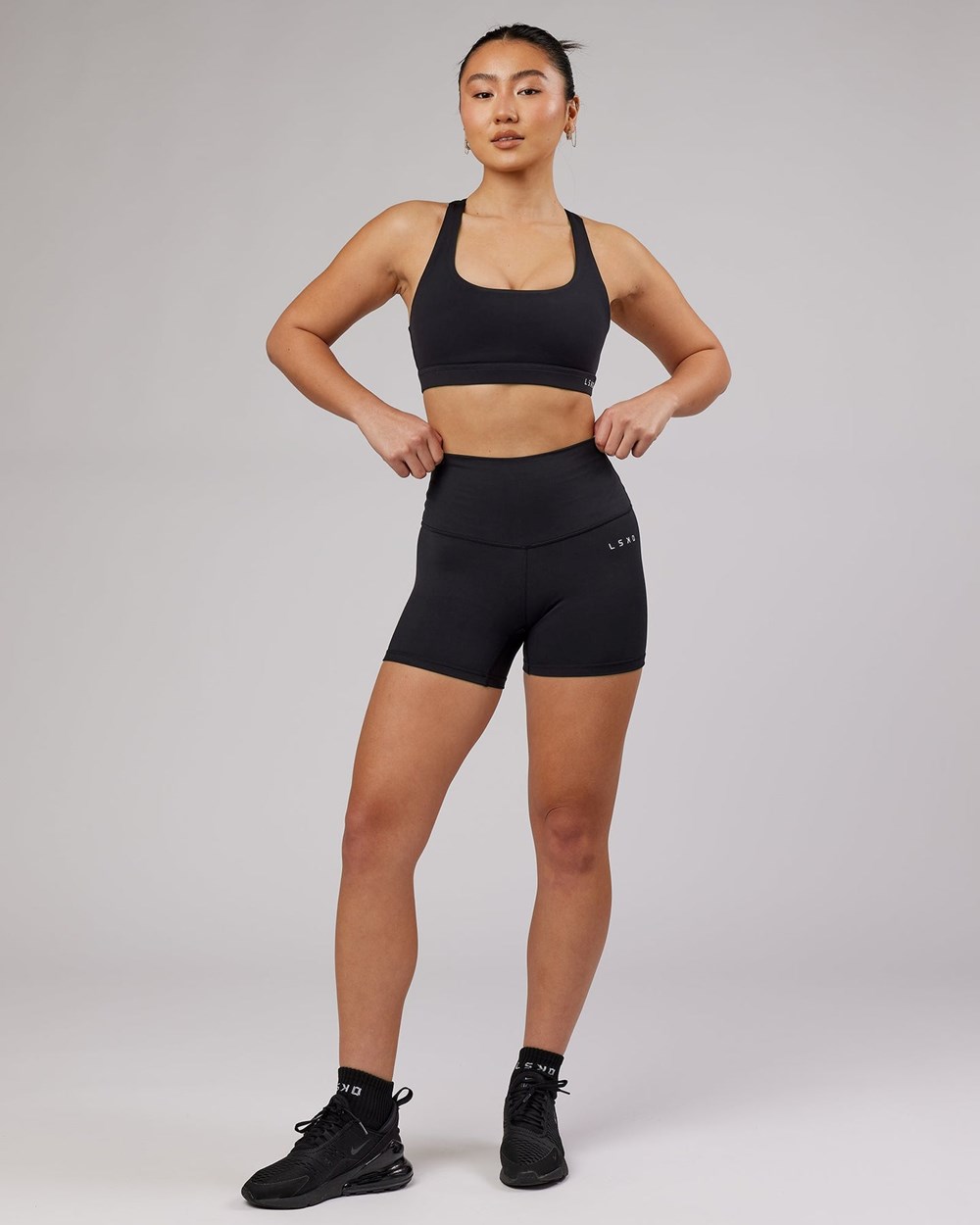 Black LSKD Base Sports Bra | XT6451932