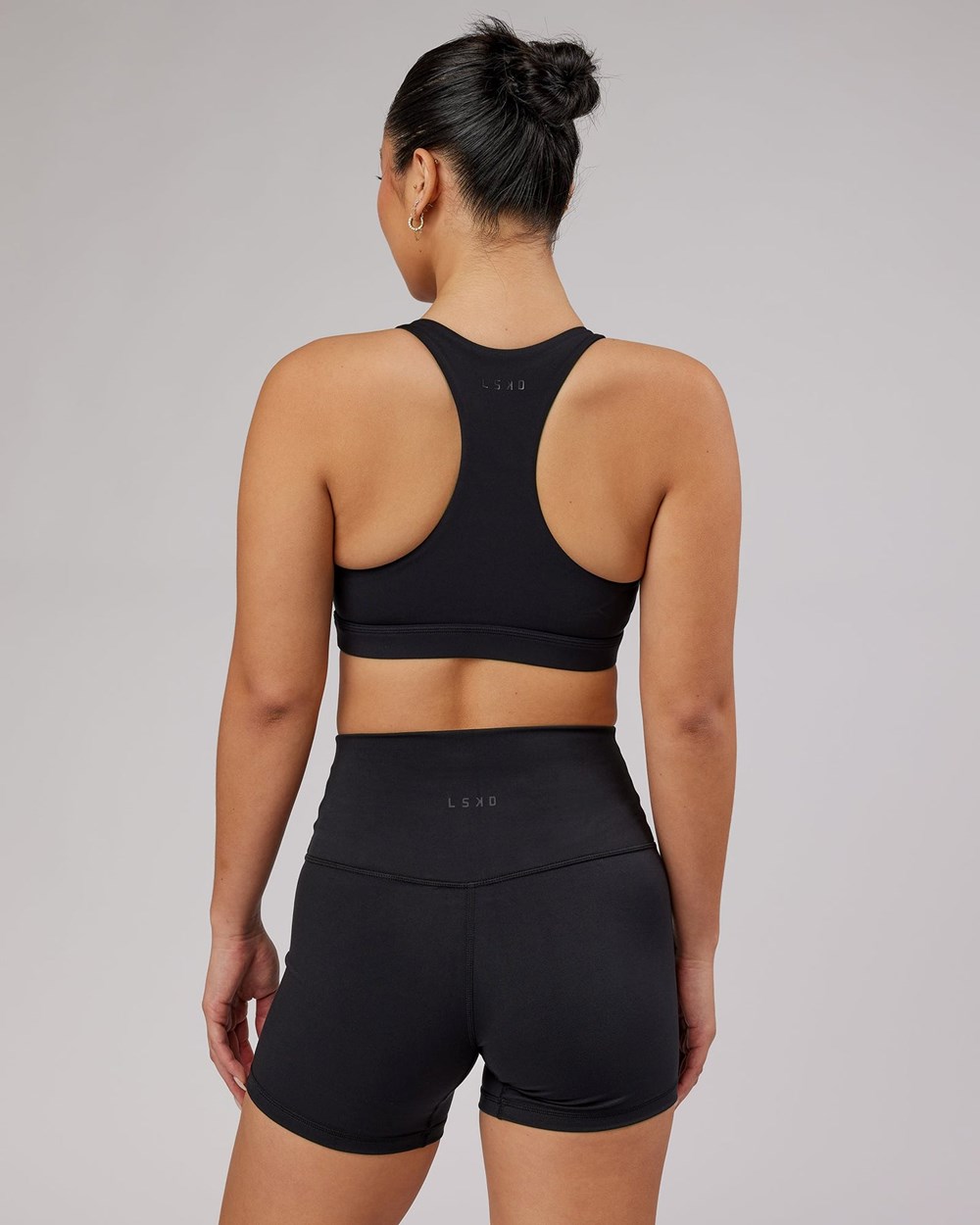 Black LSKD Base Sports Bra | XT6451932