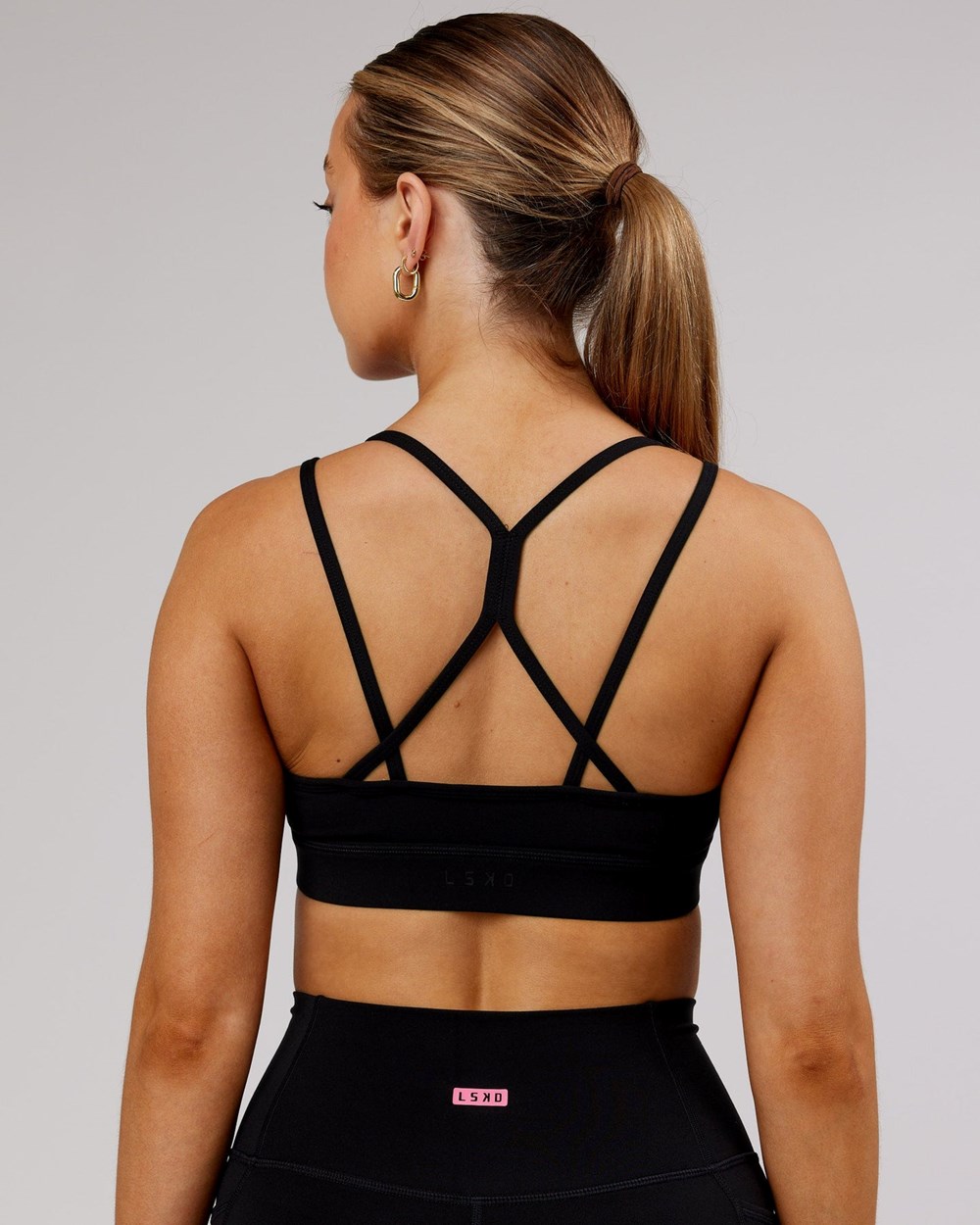 Black LSKD Bridge Sports Bra | PK8205794