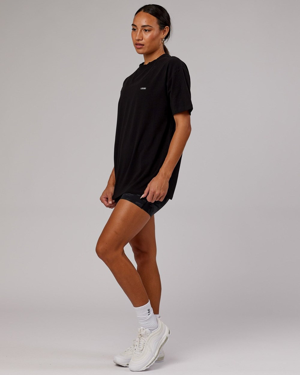 Black LSKD Capsule FLXCotton Tee Oversize | IC3146702