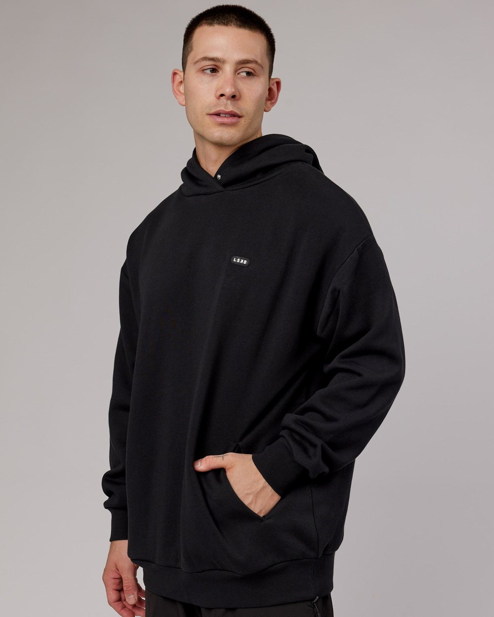 Black LSKD Capsule Hoodie Oversize | JN4936581