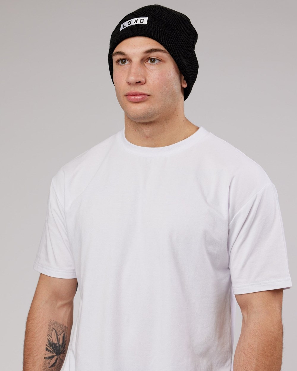 Black LSKD Cornerstone Beanie | LJ3821659