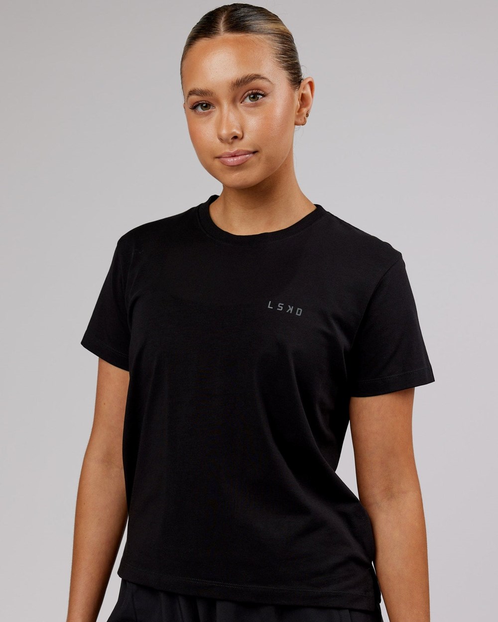 Black LSKD Deluxe PimaFLX Tee | FD8456370