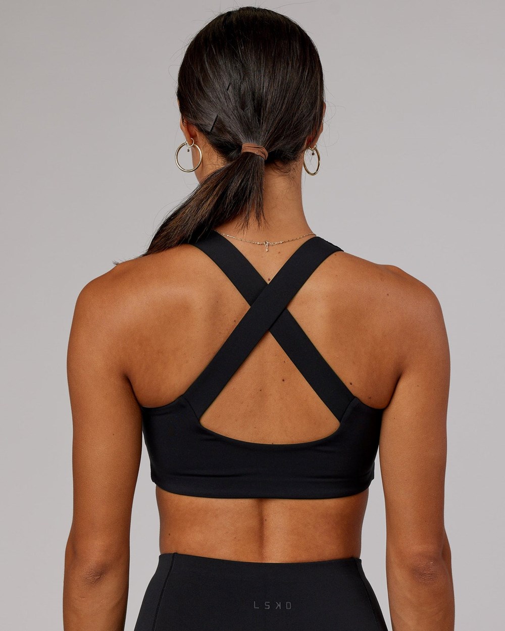 Black LSKD Driven Sports Bra | KA5102947