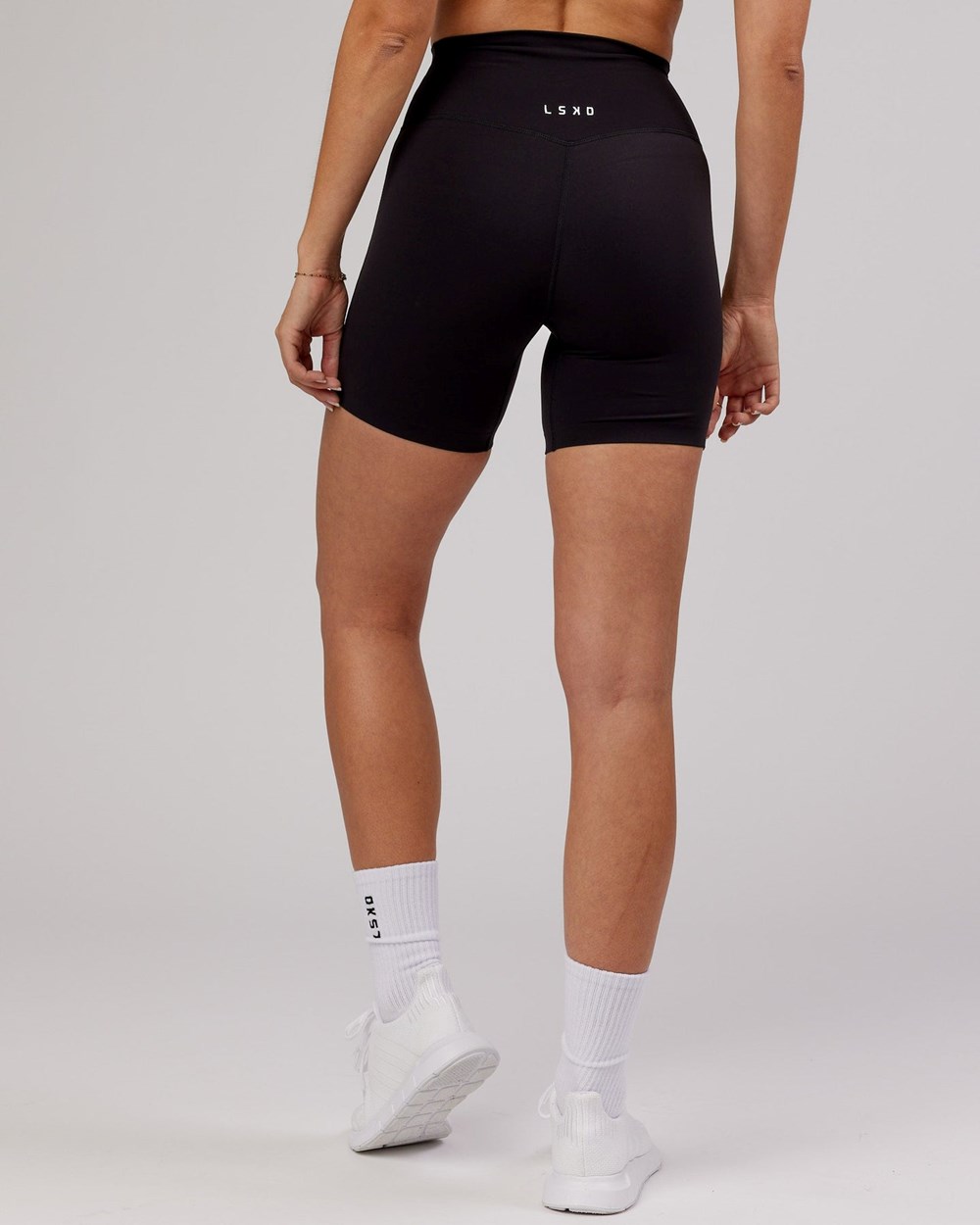 Black LSKD Elixir Mid-Length Bike Short | SP7691052