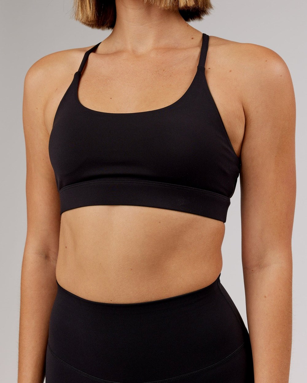 Black LSKD Elixir Sports Bra | LT8764903