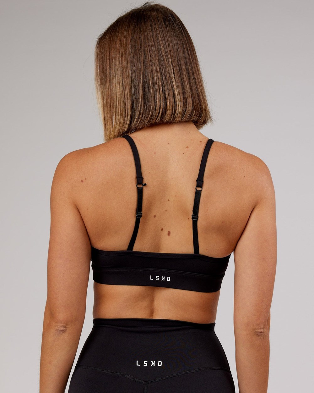 Black LSKD Elixir Sports Bra | LT8764903